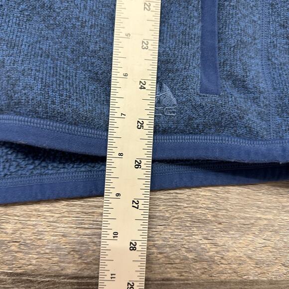 Nike ACG Jacket Blue Mens L Full Zip Athletic Fleece Heathered Bomber Outdoors - Picture 7 of 7